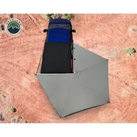 Overland Vehicle Systems - Nomadic 270 LT Awning - Passenger Side - Dark Gray Cover with Black Cover Universal