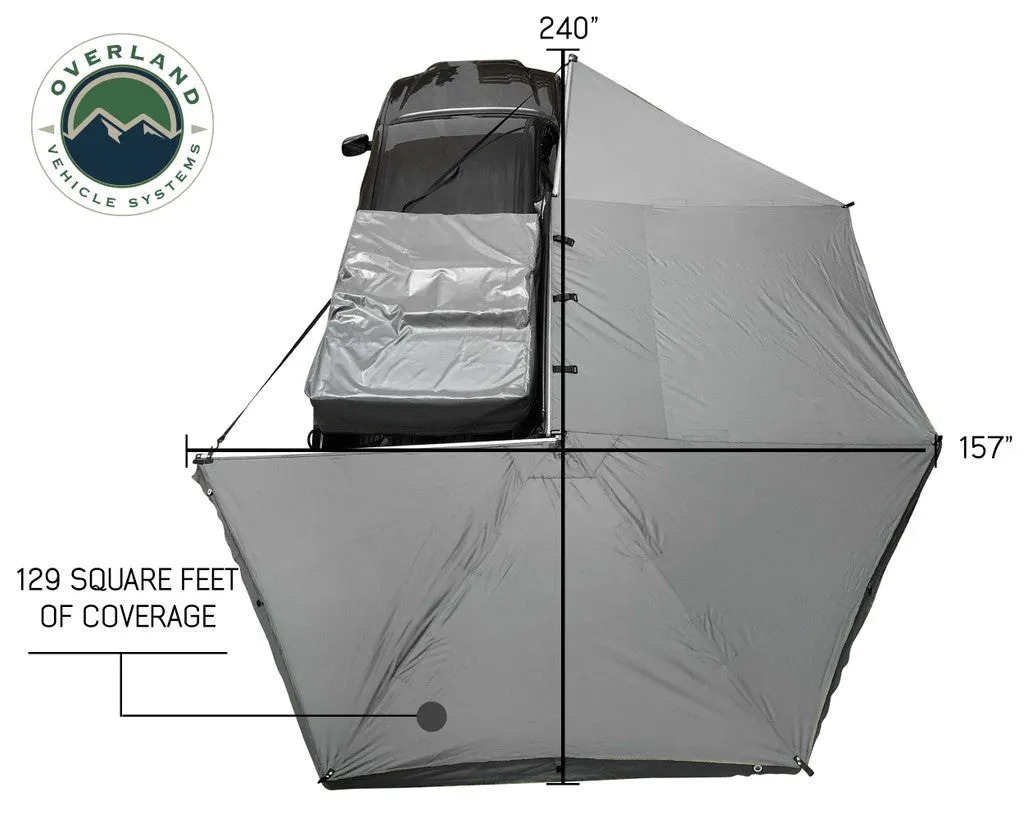 OVERLAND VEHICLE SYSTEMS | Nomadic Awning 270 Awning & Wall 1, 2, & 3, Mounting Brackets Passenger Side (19549907)
