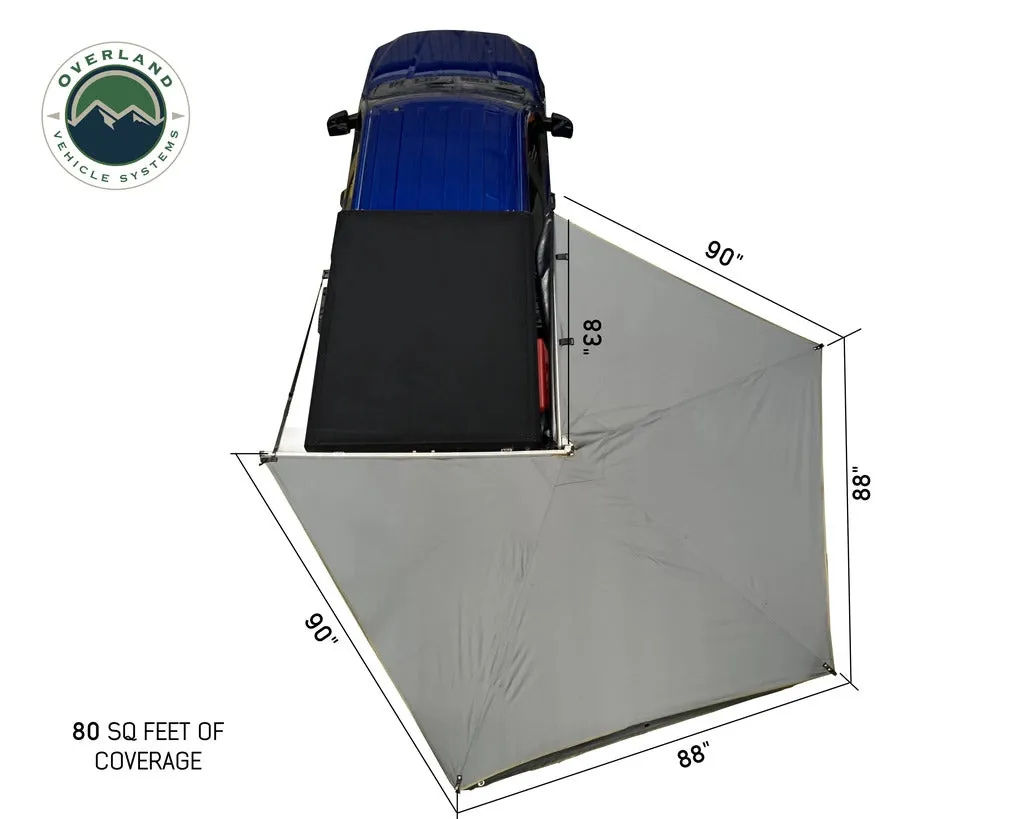 Overland Vehicle Systems Nomadic Lite 270 Awning w/ Walls