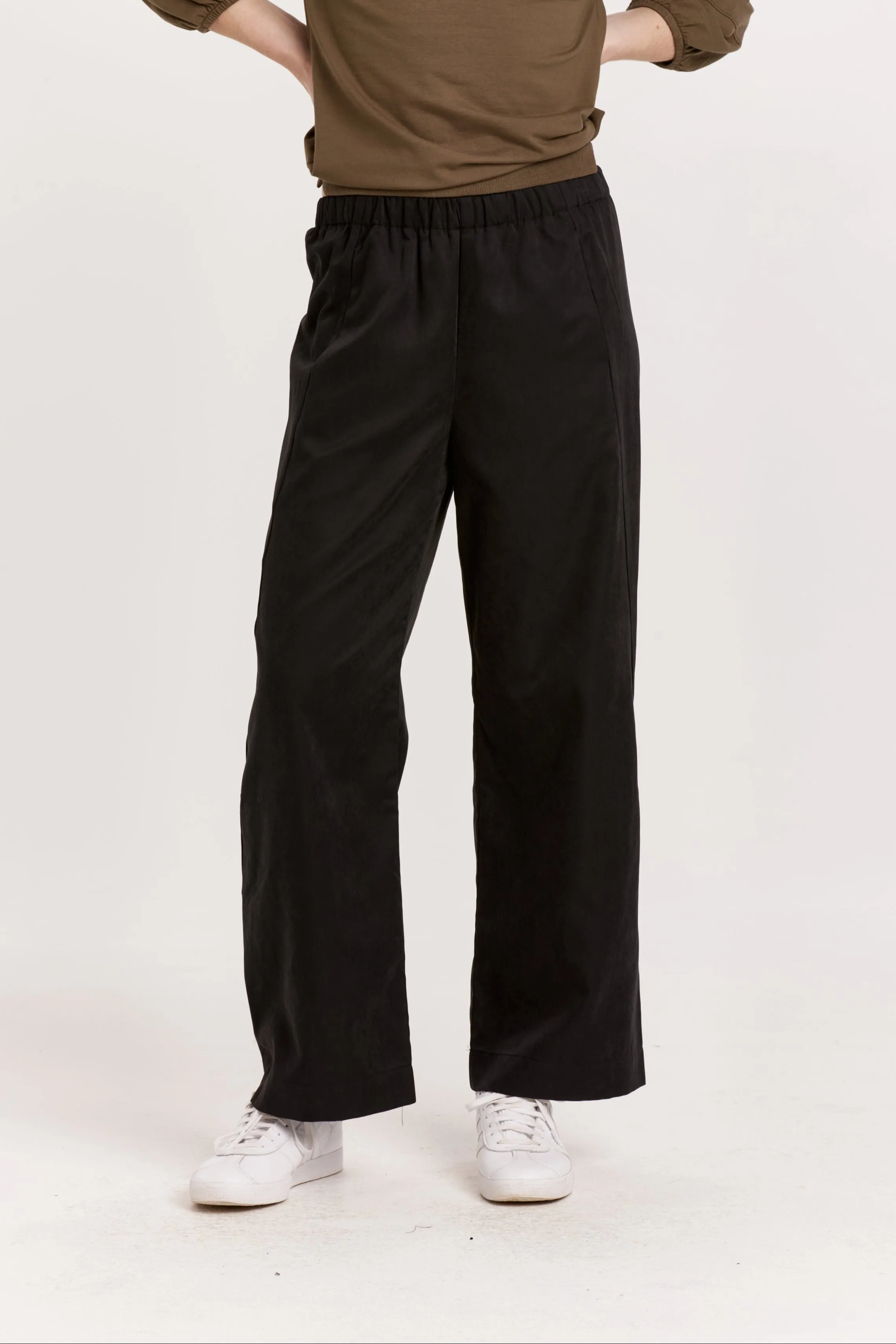 PARIS PANT BLACK NYLON