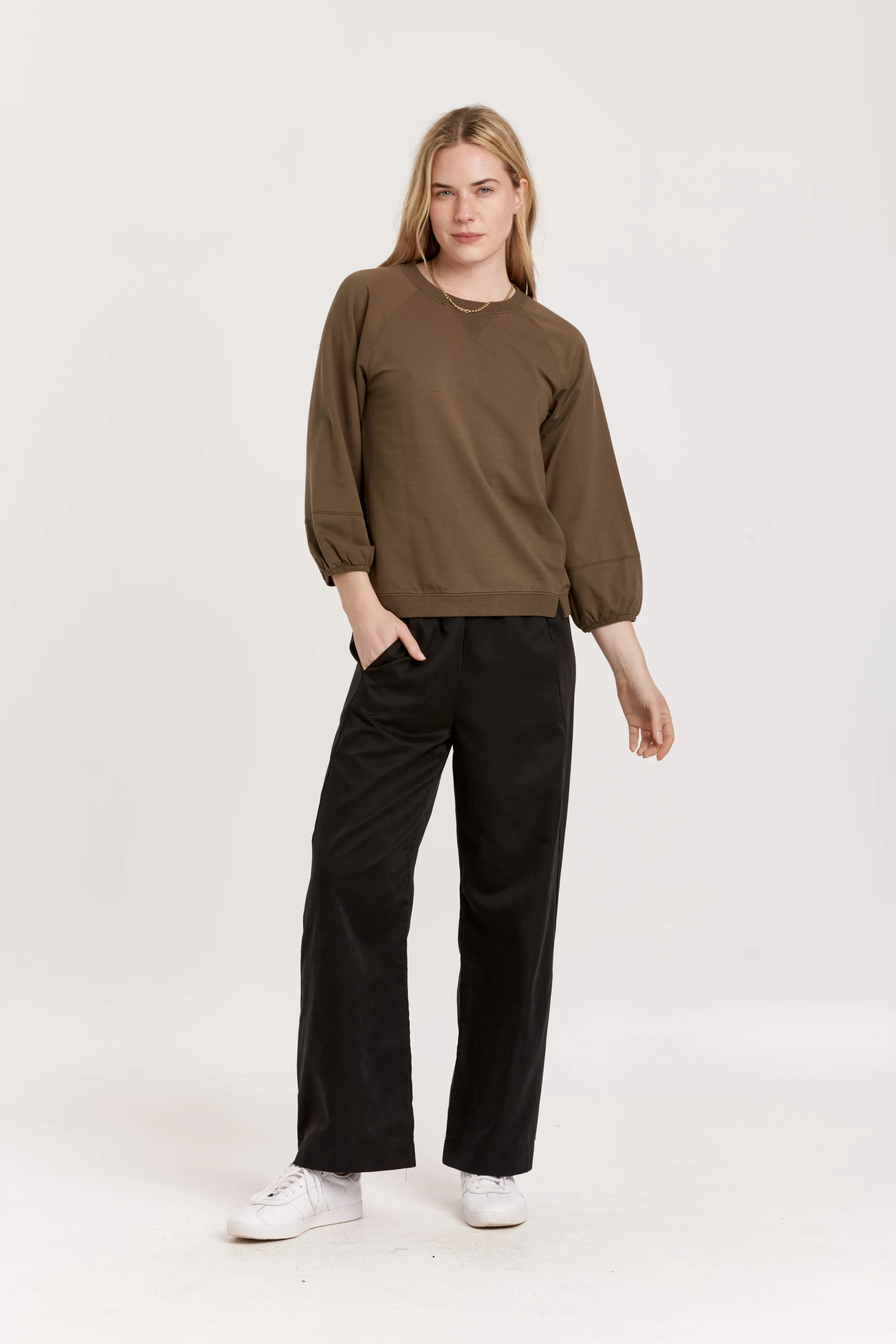 PARIS PANT BLACK NYLON