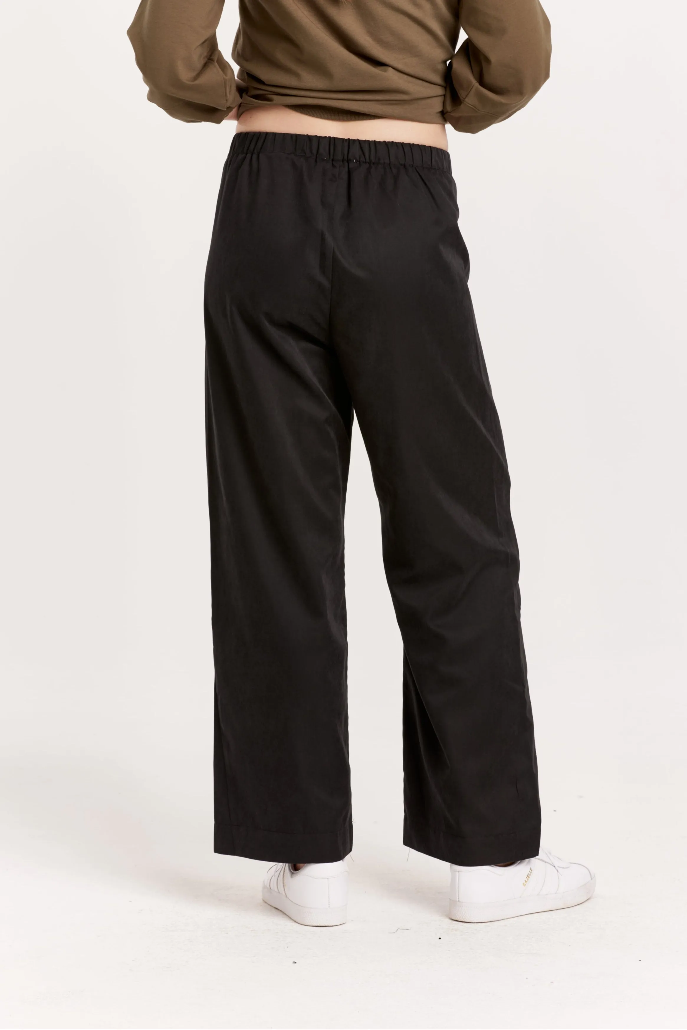 PARIS PANT BLACK NYLON