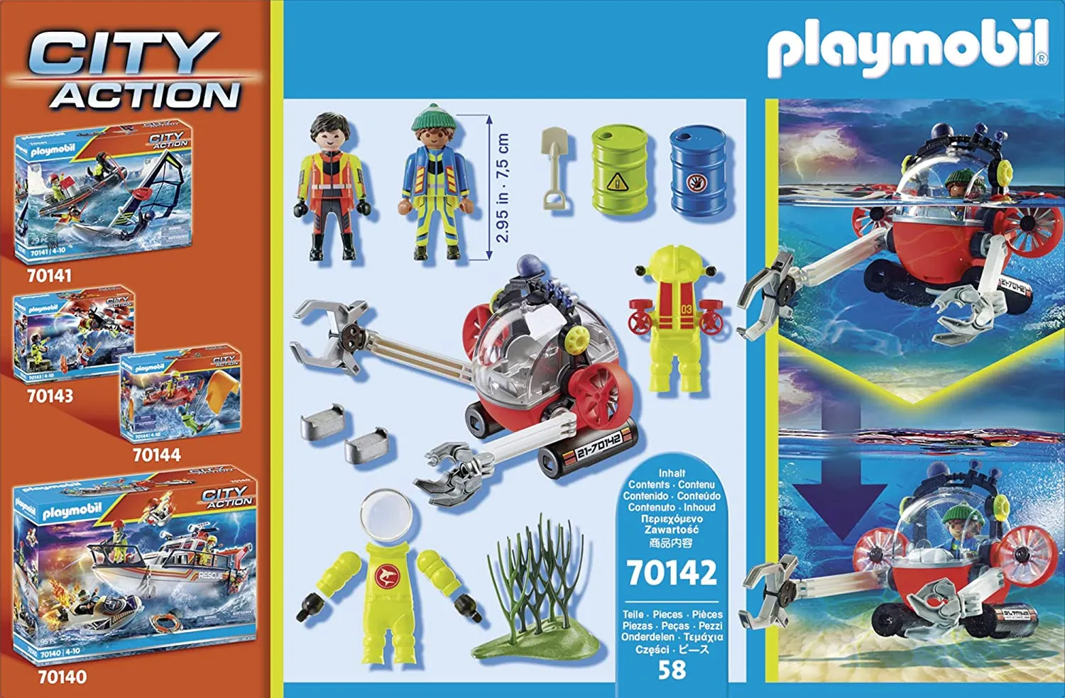 Playmobil Environmental Expedition with Dive Boat