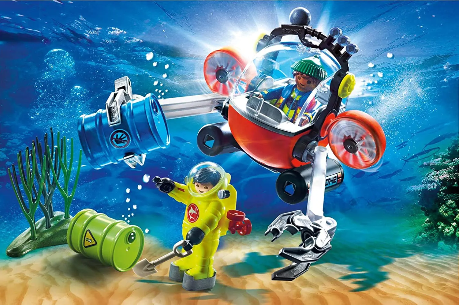 Playmobil Environmental Expedition with Dive Boat