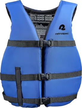 Retrospec Bobbin Life Jackets for Adults Lightweight, Durable USCG Approved Life Vests for Adults for Boating, Swimming, Paddling & More