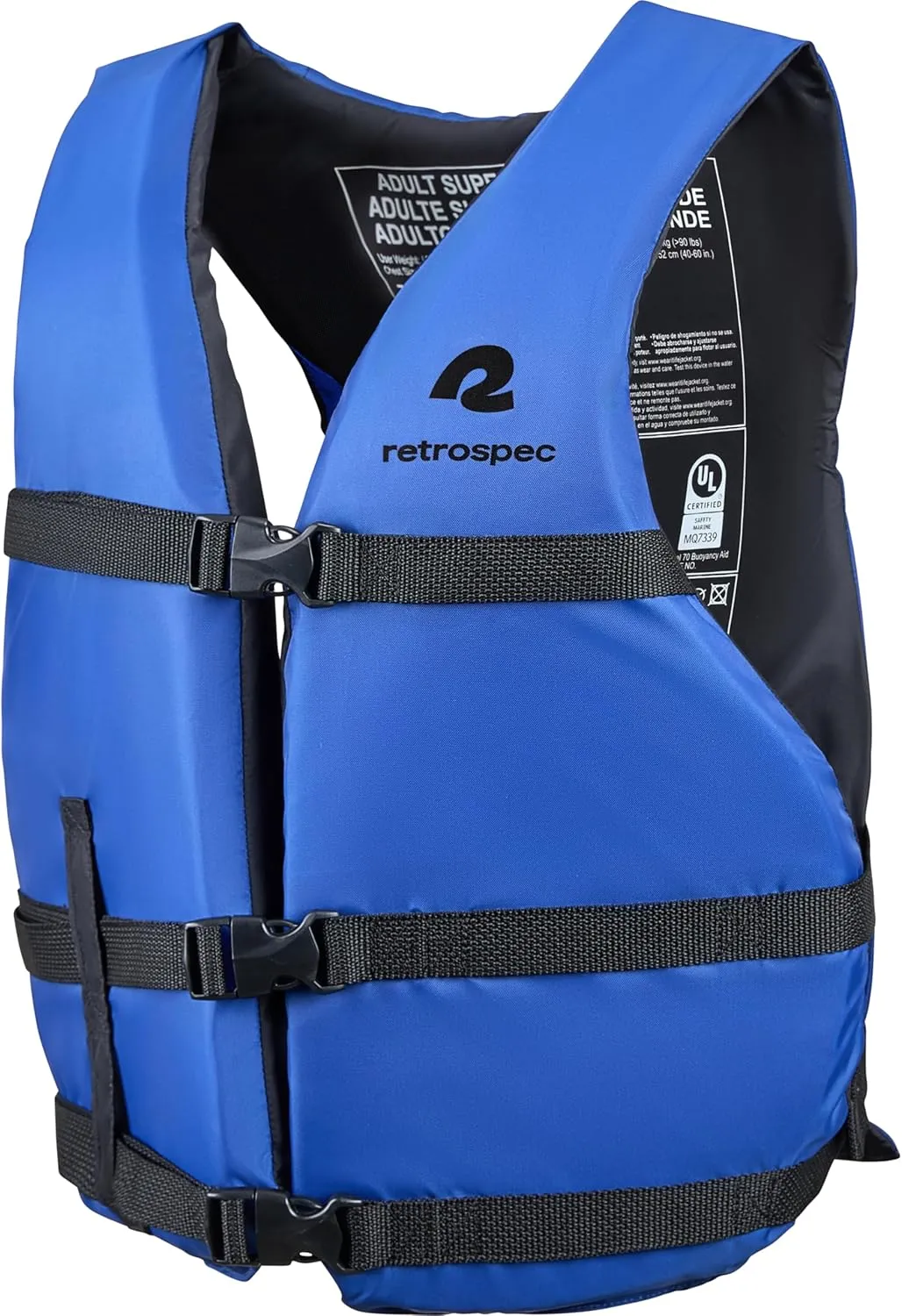 Retrospec Bobbin Life Jackets for Adults Lightweight, Durable USCG Approved Life Vests for Adults for Boating, Swimming, Paddling & More