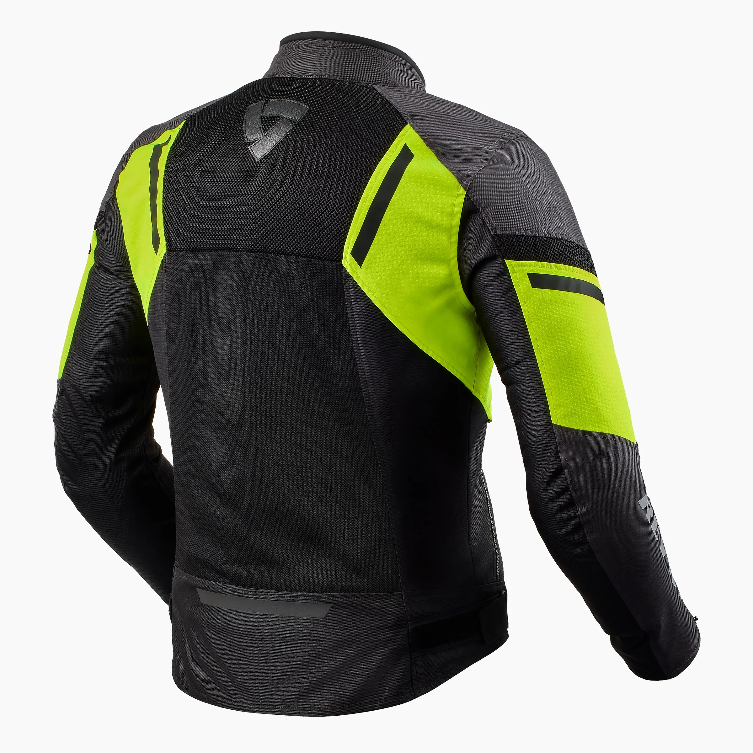 RevIt GT-R Air 3 Jacket Black/Neon Yellow