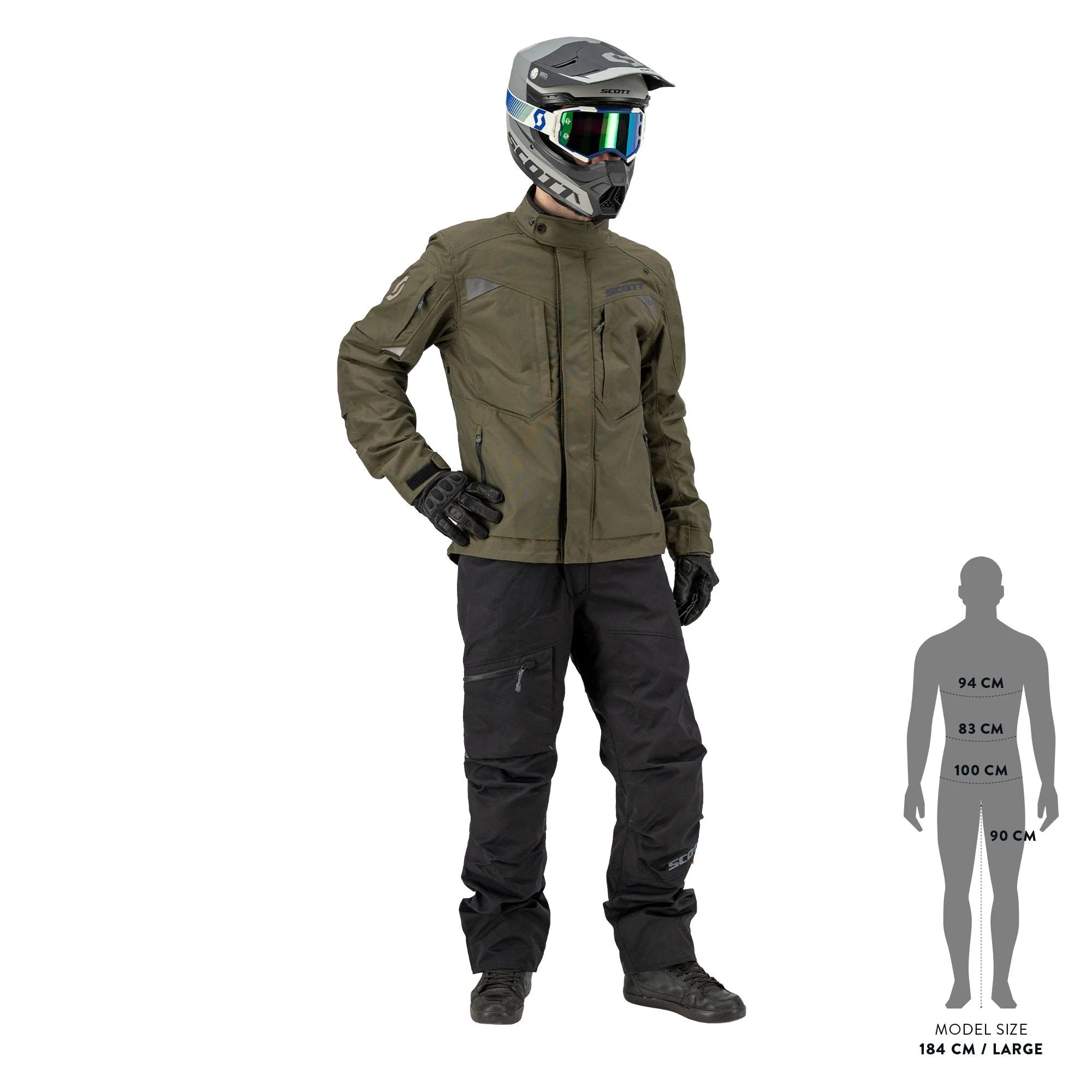 Scott ADV Terrain Dryo Jacket Black