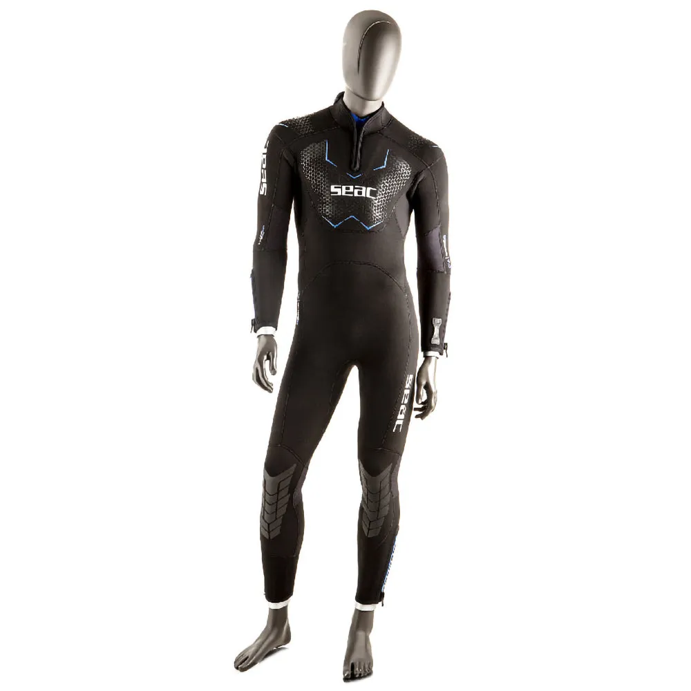 SEAC Space Man 7mm Wetsuit Ultrastretch Neoprene with Calibrated Sizes