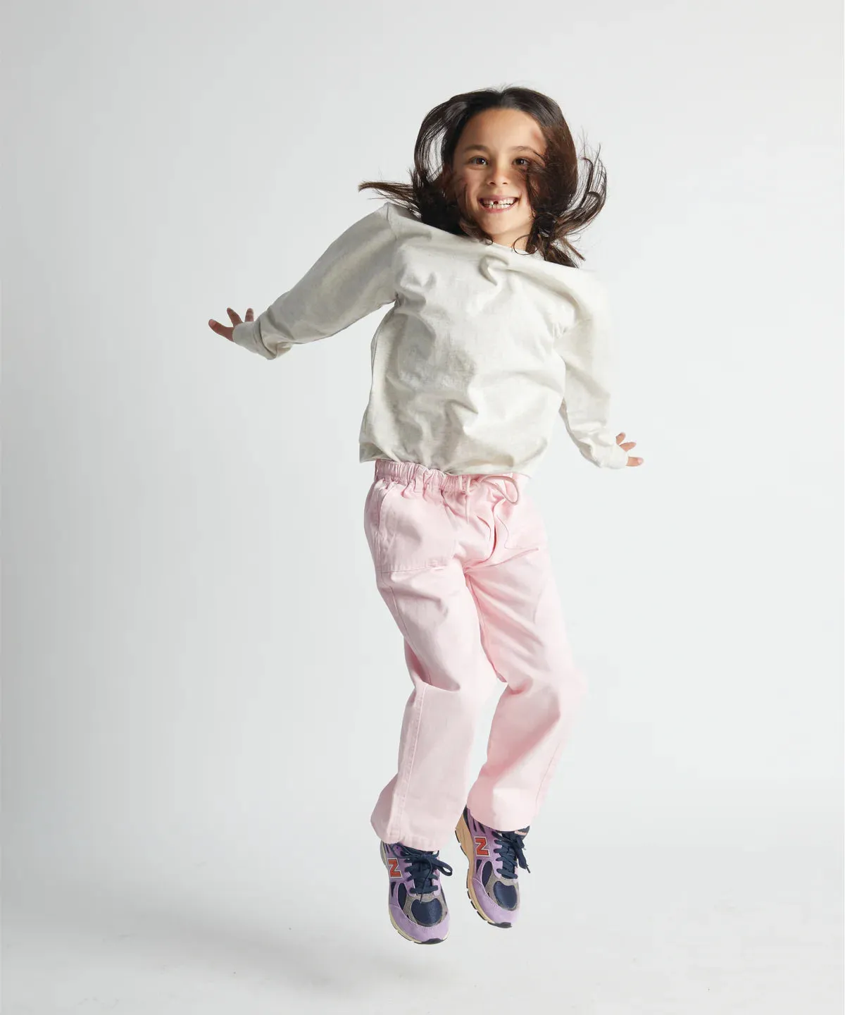 SONNIE - GIA TROUSERS - MARSHMALLOW
