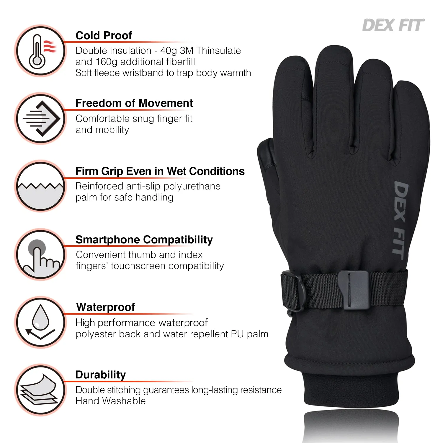 Thermal Winter Gloves WG201