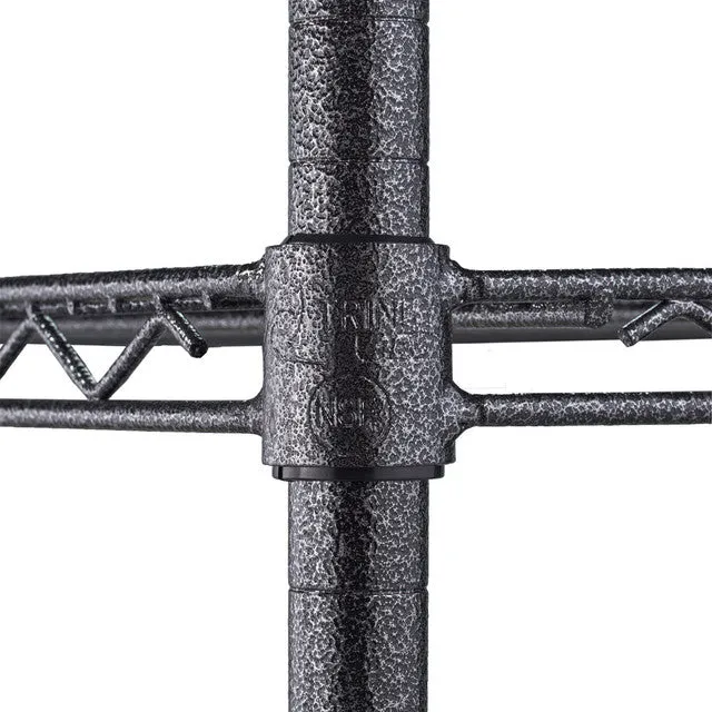 Trinity PRO 4-Tier 36x24x72 Wire Shelving NSF Black Anthracite®