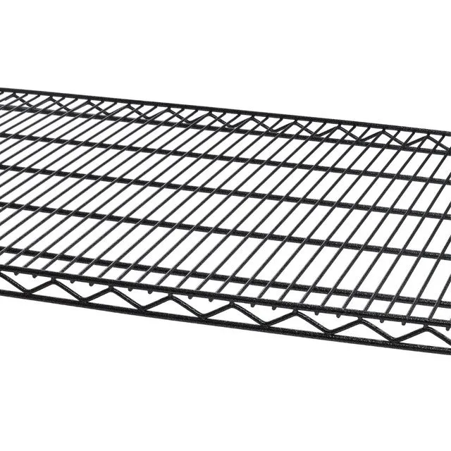 Trinity PRO 4-Tier 36x24x72 Wire Shelving NSF Black Anthracite®