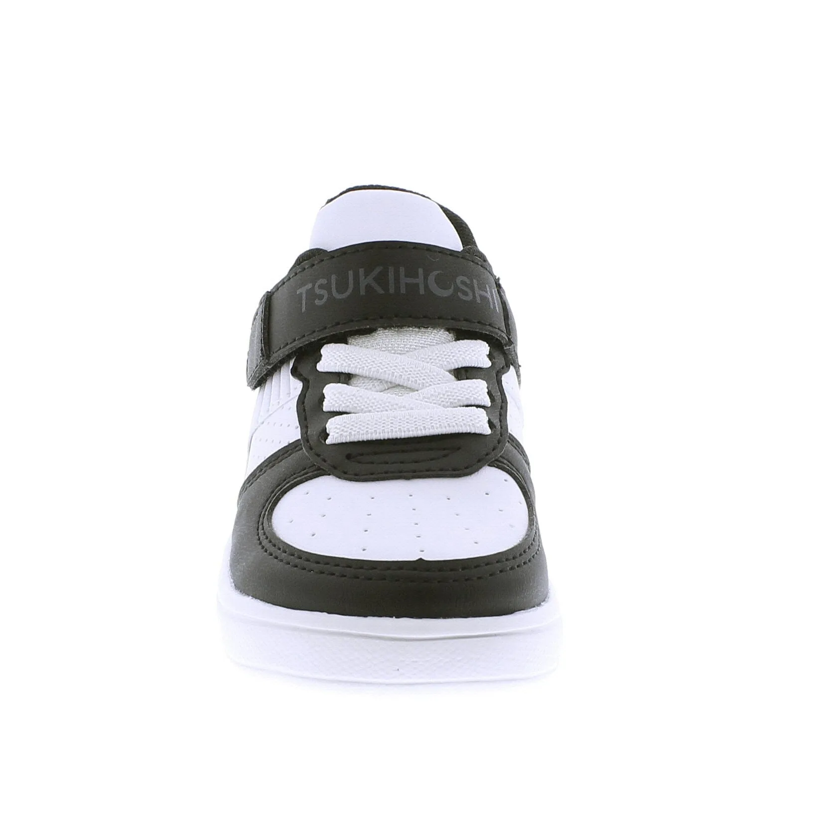 Tsukihoshi Court | Black/White Kids Sneakers