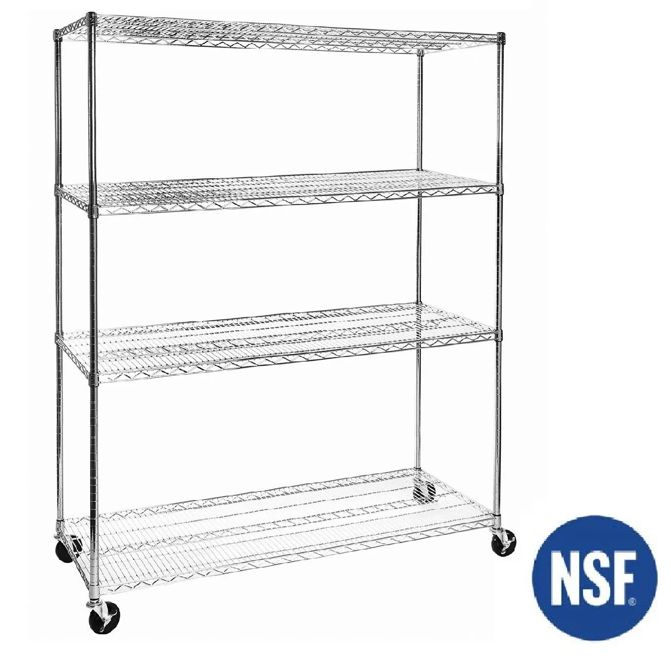UltraDurable® 4-Tier NSF Steel Shelving