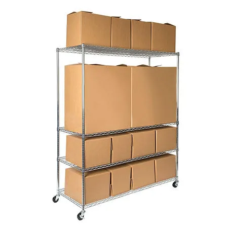 UltraDurable® 4-Tier NSF Steel Shelving