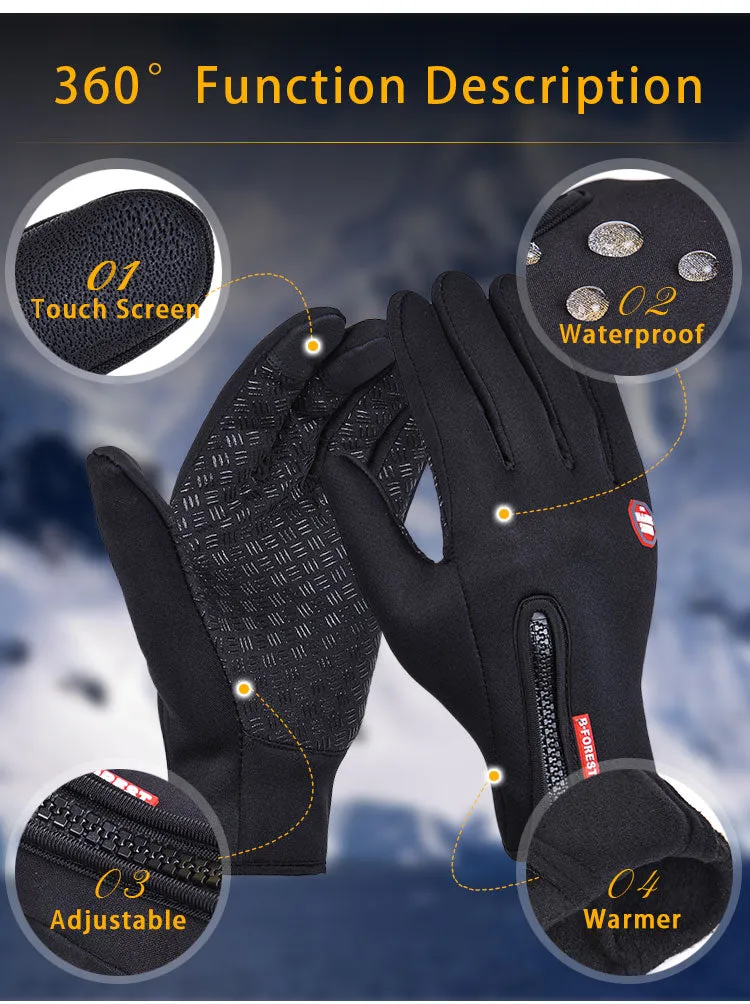 Unisex Touch Screen Winter Thermal Gloves
