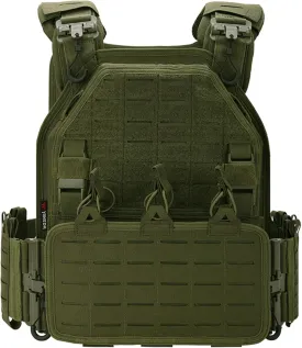 vAv YAKEDA Quick Release Tactical Laser-Cutting Vest Multicam Lightweight Vest