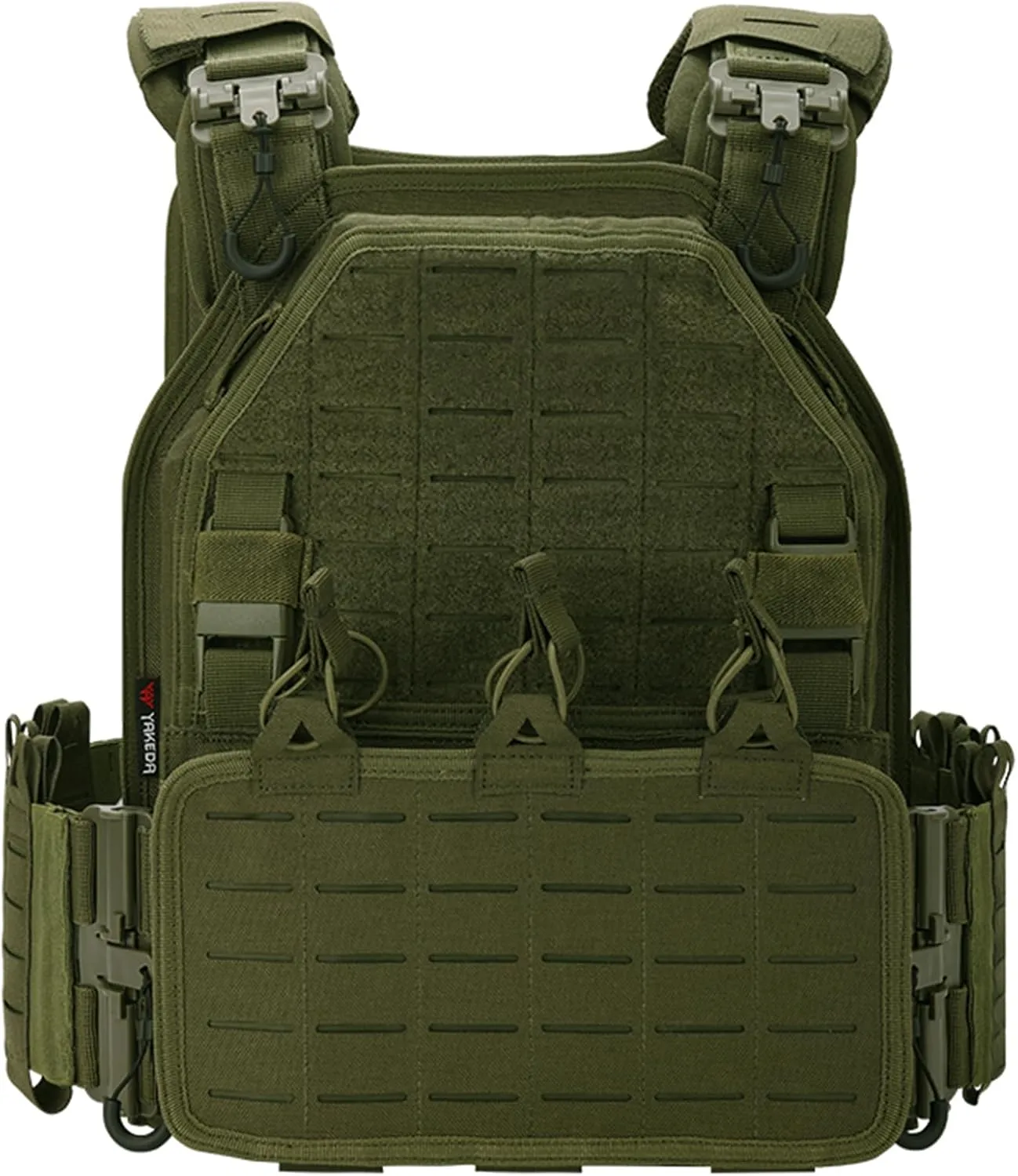 vAv YAKEDA Quick Release Tactical Laser-Cutting Vest Multicam Lightweight Vest
