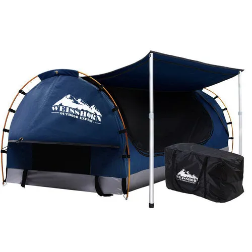 Weisshorn Double Swag Camping Tent, Swags Canvas, Free Standing Dome Tent