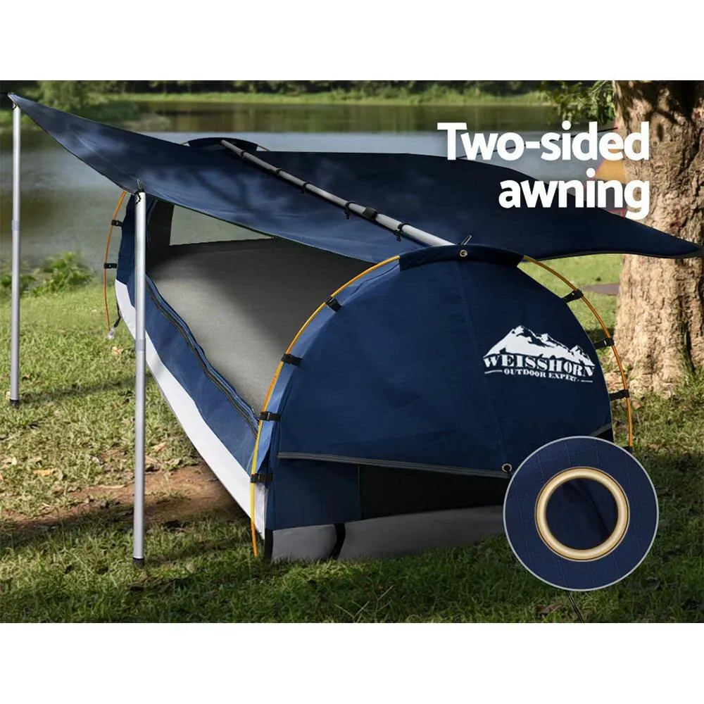 Weisshorn Double Swag Camping Tent, Swags Canvas, Free Standing Dome Tent