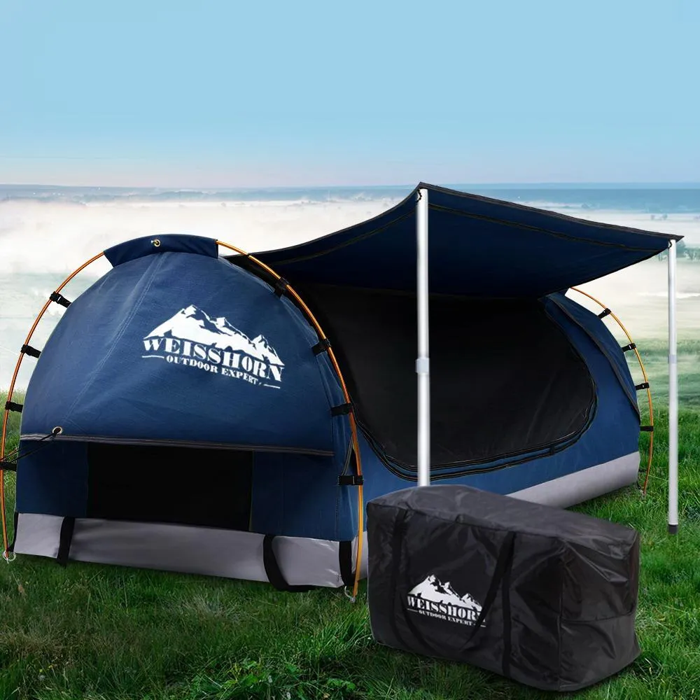Weisshorn Double Swag Camping Tent, Swags Canvas, Free Standing Dome Tent
