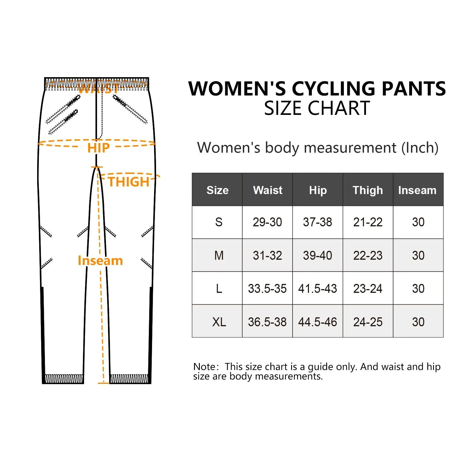 Women's Cycling Pants Mountain Bike Waterproof Windproof Breathable Athletic Sweatpants for Hiking Multi Sports Black