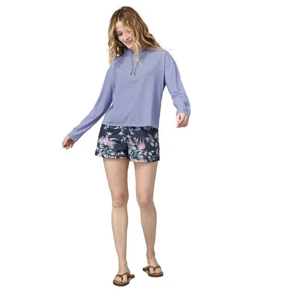 Women's Long-Sleeved Glorya Hooded Top