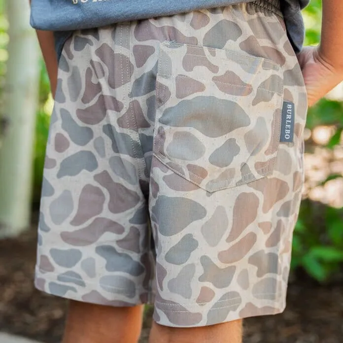 Youth Athletic Short - Classic Deer Camo